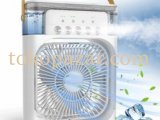 Ultrasonik Hava Vantilatörü Nemlendirici Fan Buhar Makinesi Rgb